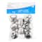 12 Packs: 8 ct. (96 total) 30mm Silver Jingle Bells by Creatology&#x2122;